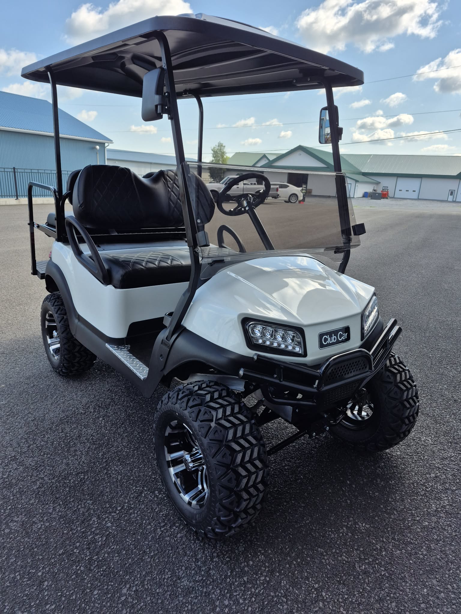 Club Car Tempo 2023  Blanc lifté
