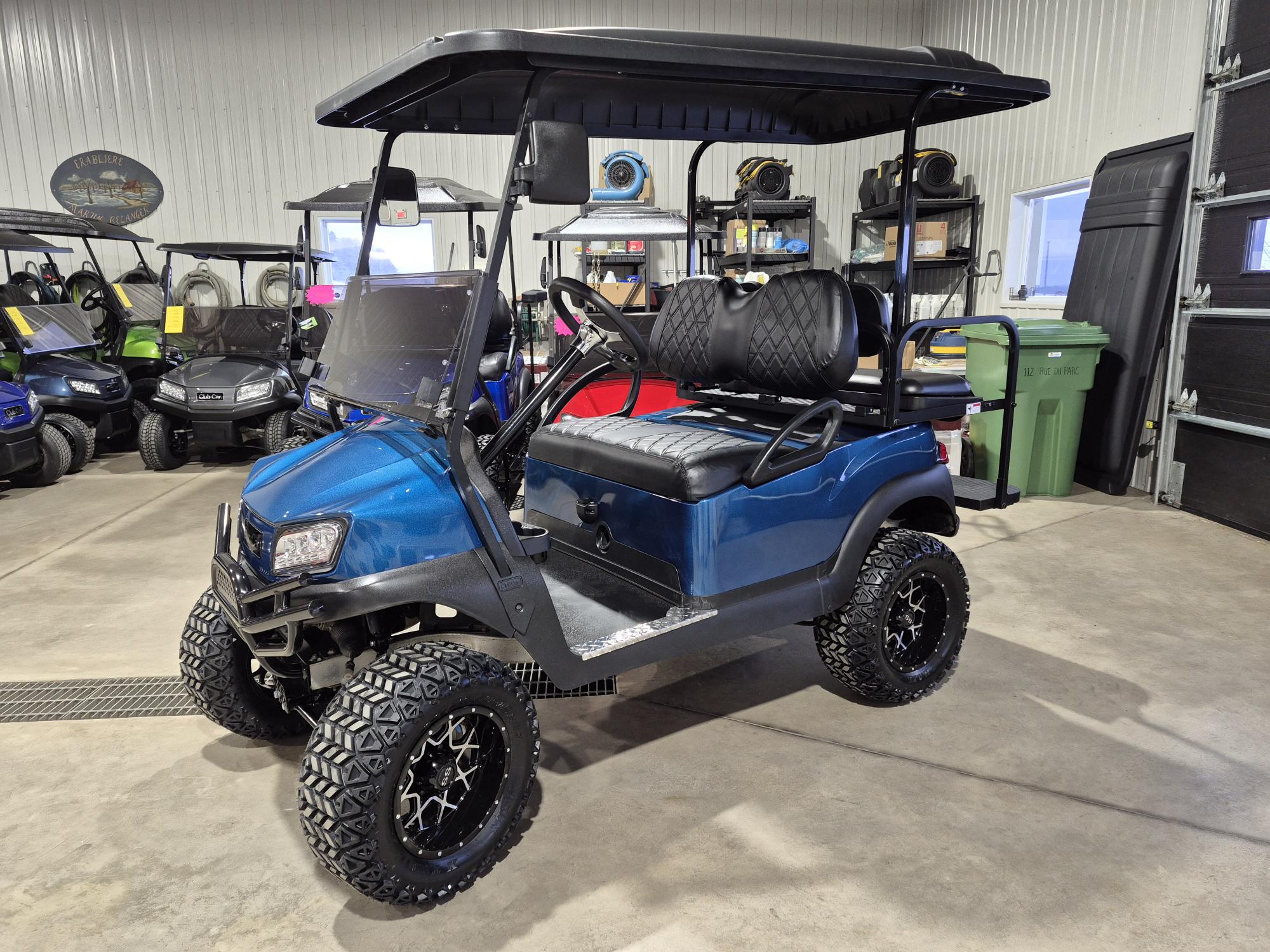 Club Car Tempo Lifté   Bleu pacifique