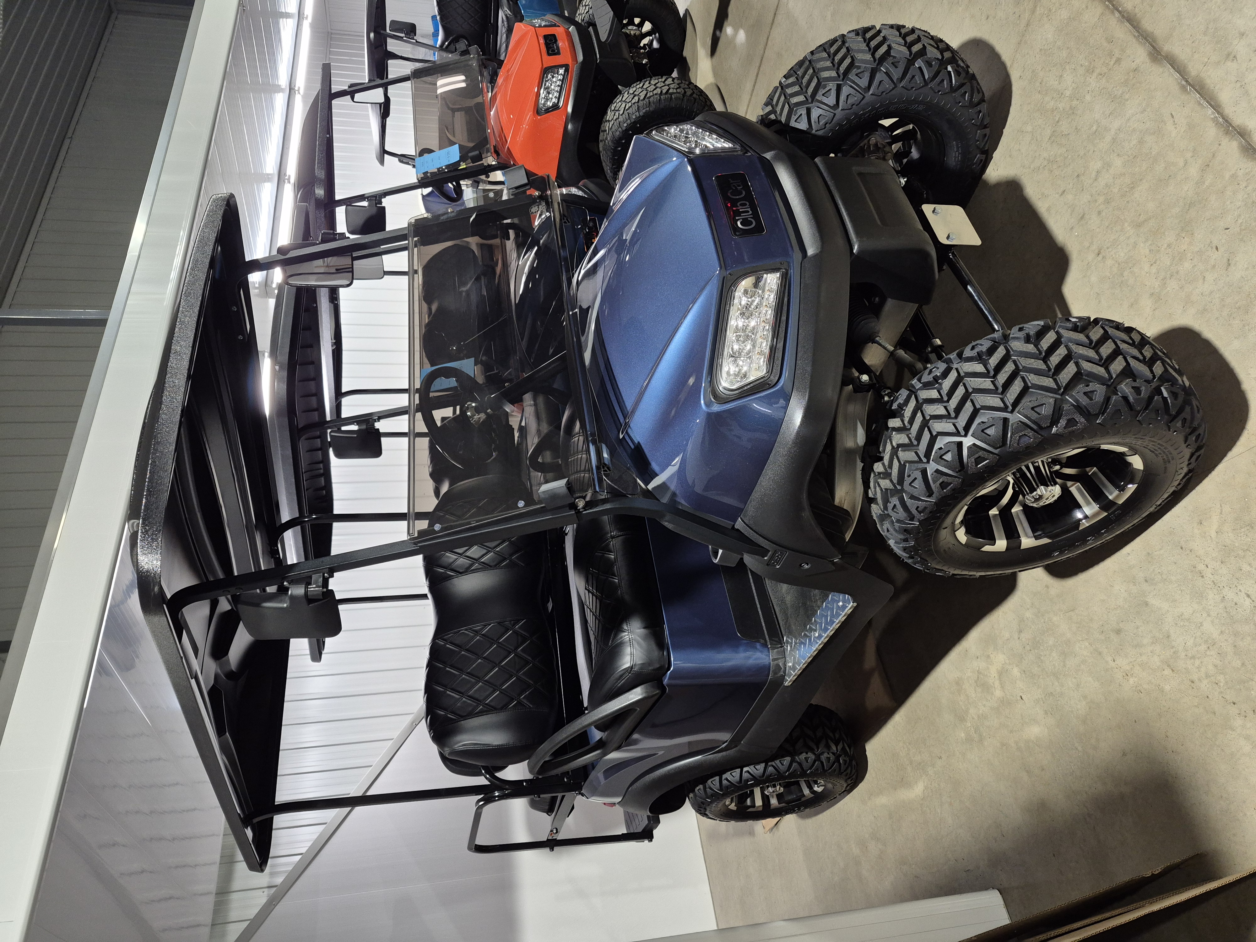 Club Car Tempo 2022  Lifté    Bleu Athène