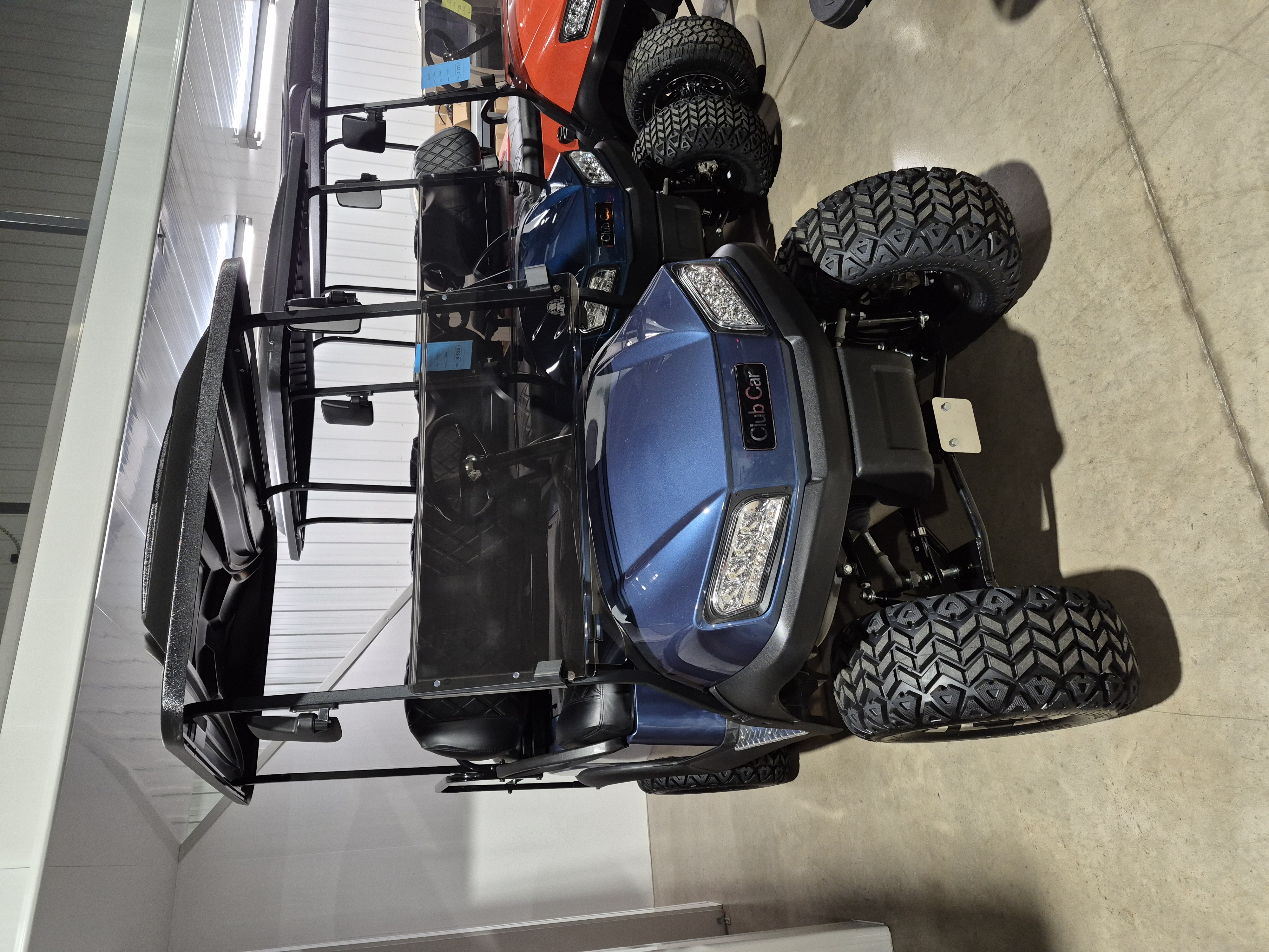 Club Car Tempo 2022  Lifté    Bleu Athène