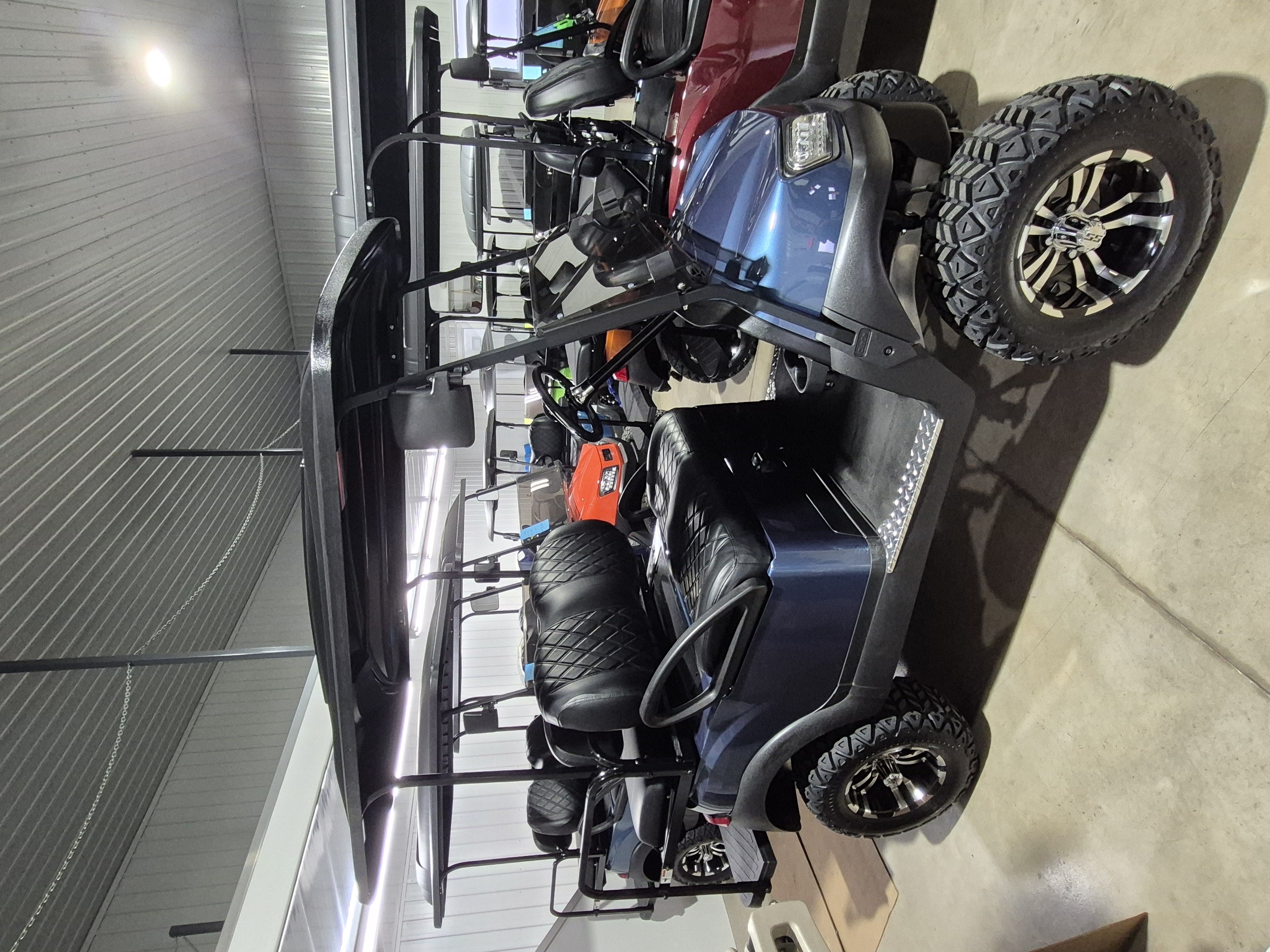 Club Car Tempo 2022  Lifté    Bleu Athène