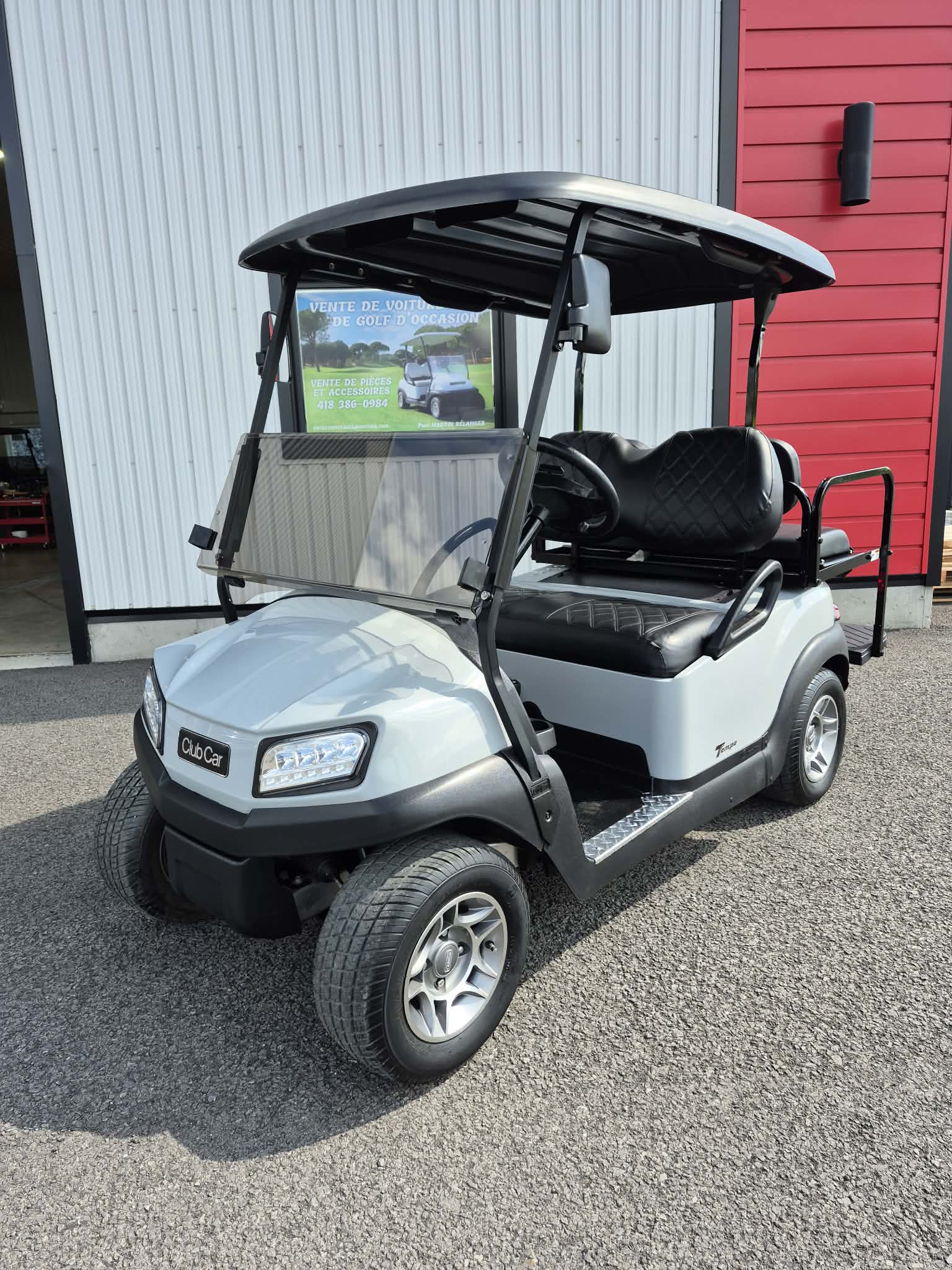 Club Car Tempo 2023  Gris pâle