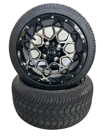 Ensemble de 4 mags Fusion 12'' et pneu bas profil