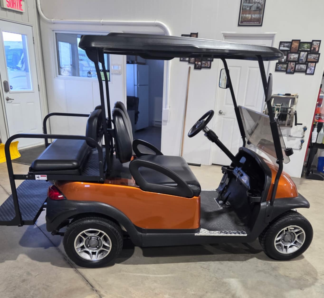 Club Car Précédent 2015   Orange