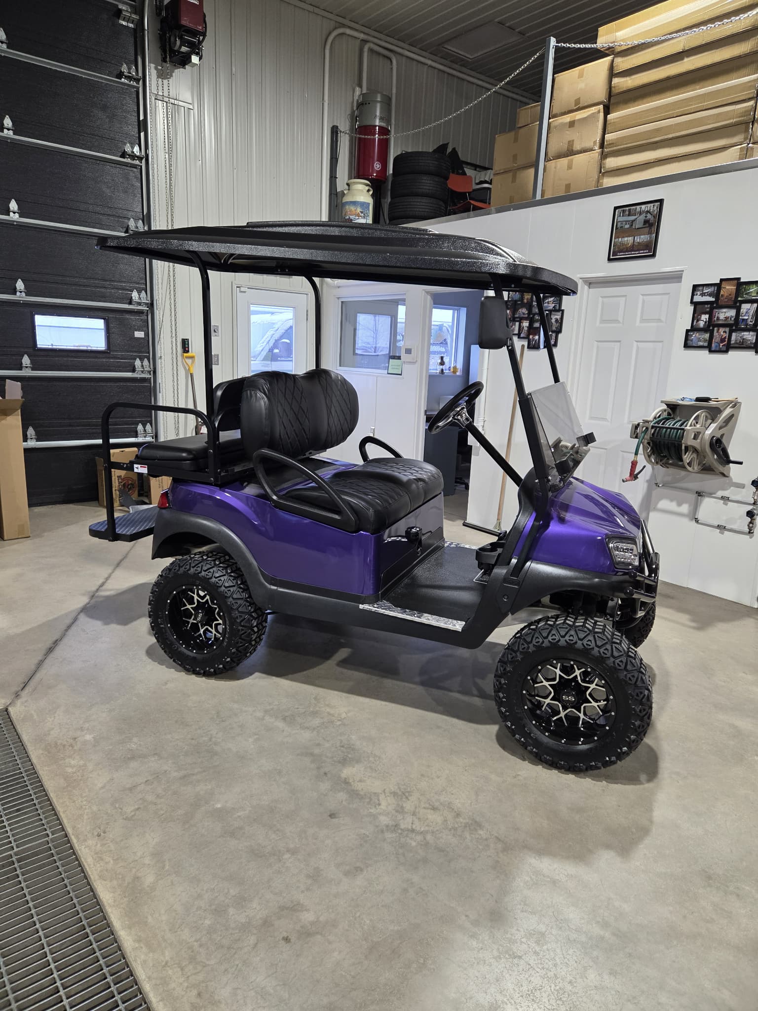 Club Car Tempo 2022   Mauve  Lifté 6''