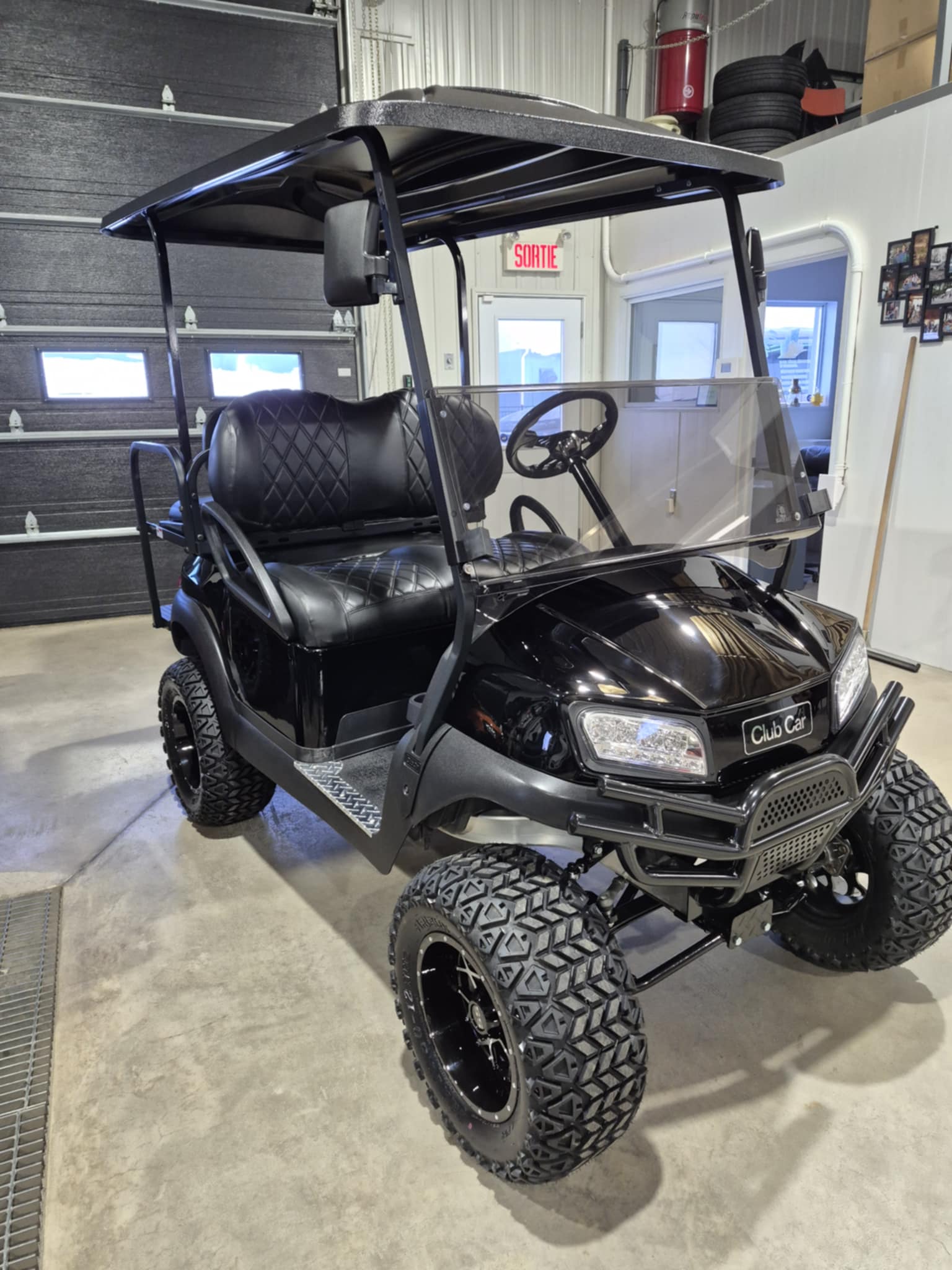 Club Car Tempo 2021   Noir  Lifté 6''