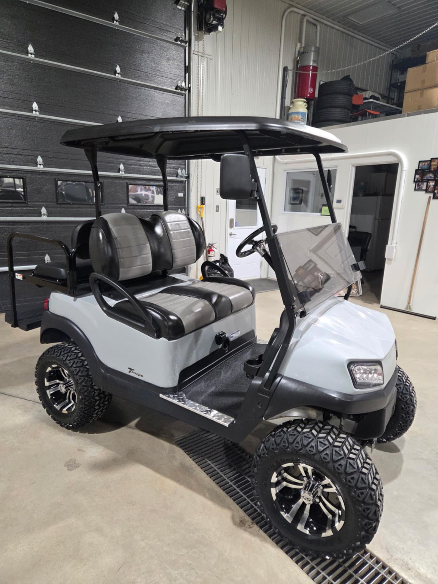 Club Car Tempo 2021  Gris  Lifté 6''