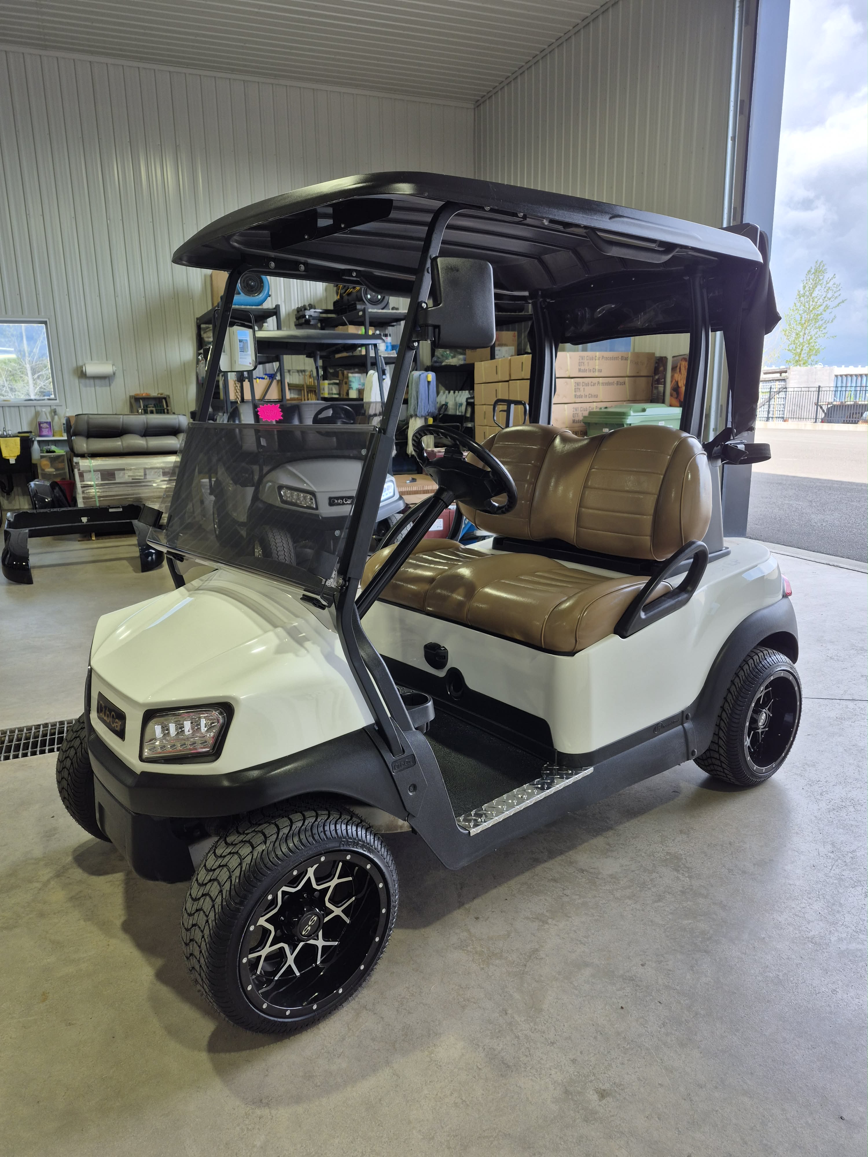 Club Car Tempo 2021   Blanc   2 places