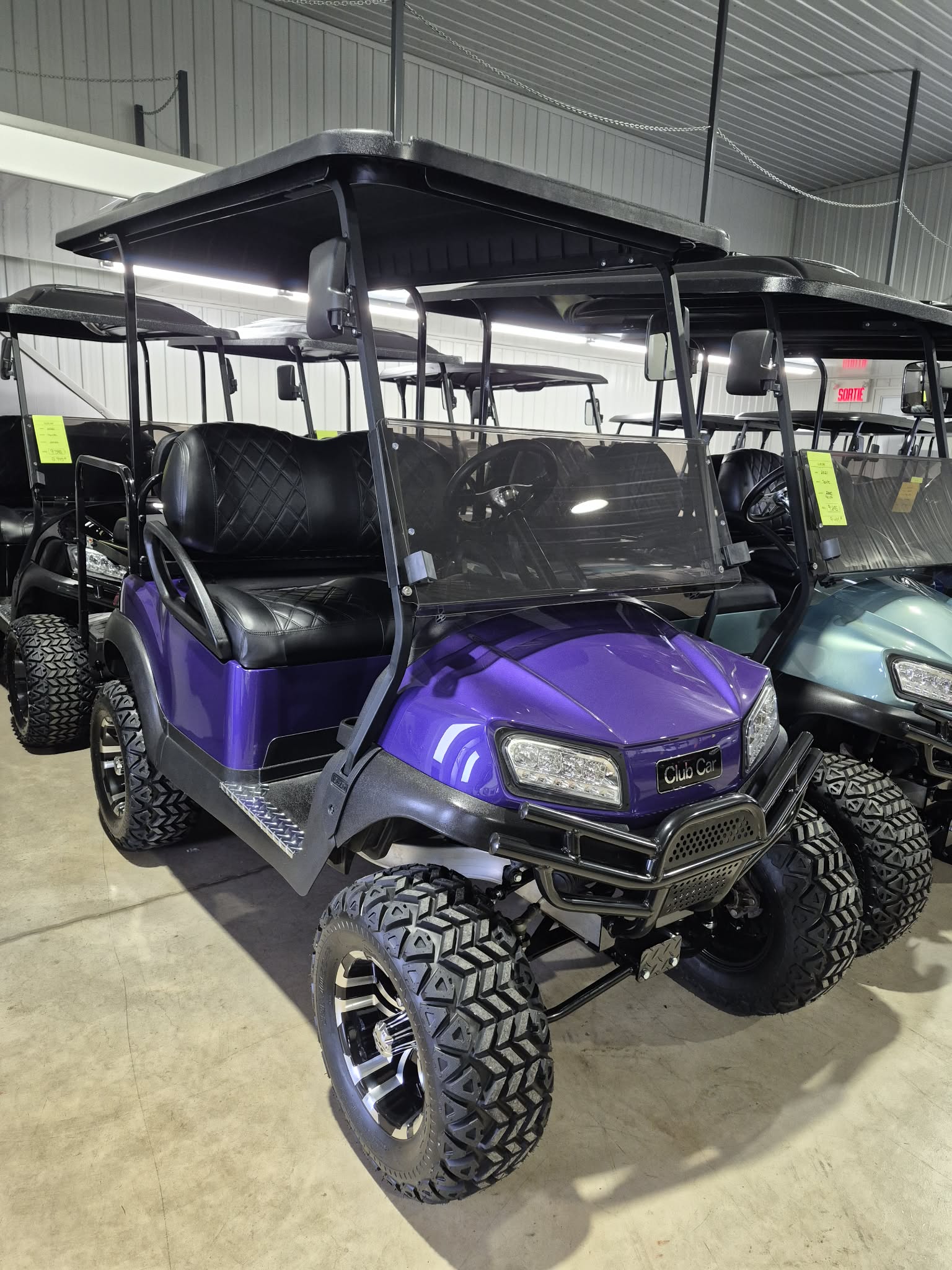 Club Car Tempo 2022 Lifté   Mauve