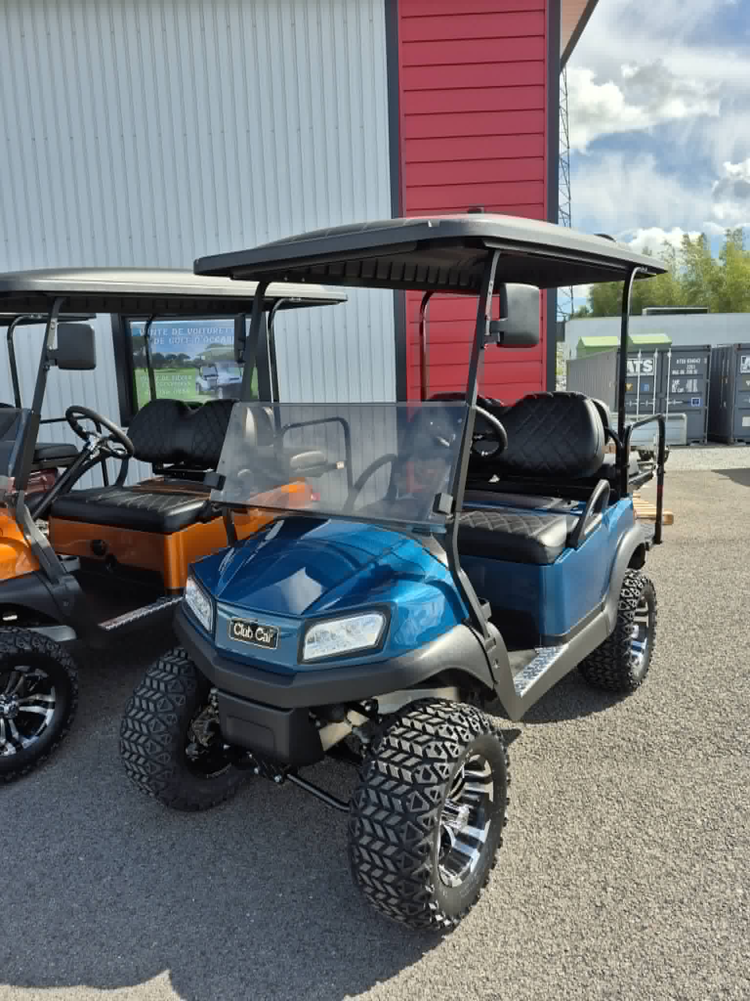 Club Car Tempo 2023 Lifté   Aqua